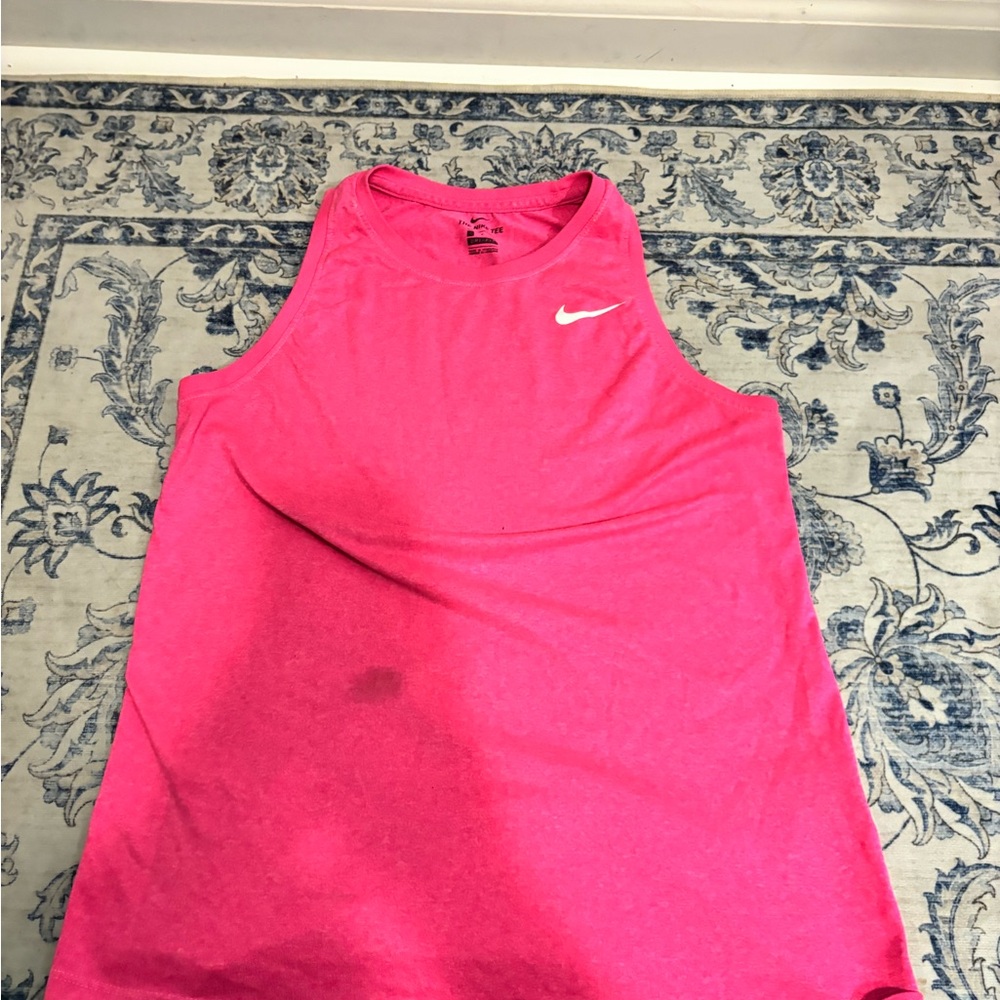 Nike Women's Vibrant Pink Tank Top